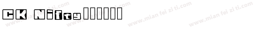CK Nifty字体转换
